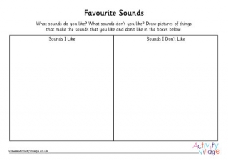 Phonics Phase One Favourite Sounds Drawing