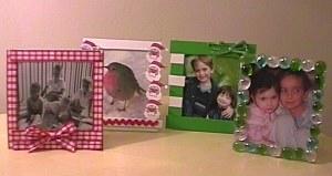 Photo Frames from CD Boxes