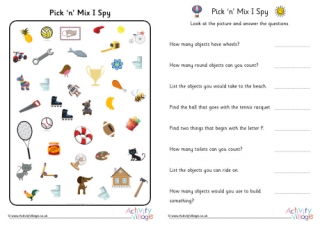 Pick 'n Mix I Spy