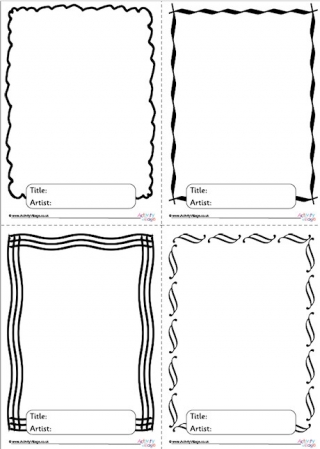 Picture Frames Pack 4