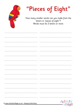 How Many Words Puzzles