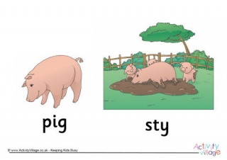 Pig and Sty Poster