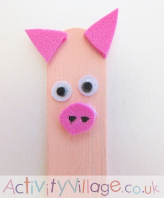 Pig Bookmark