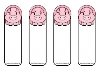 Pig Bookmarks