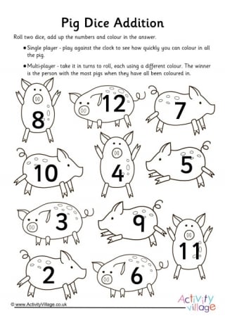 Pig Dice Addition