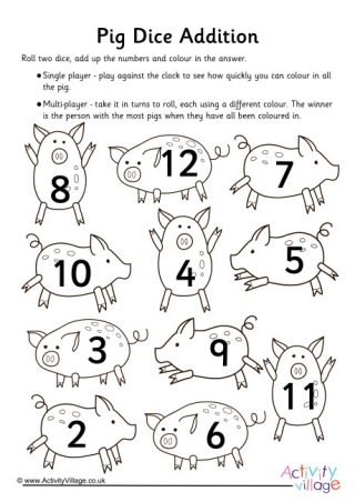 Pig Dice Addition