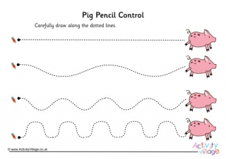 Pig Pencil Control