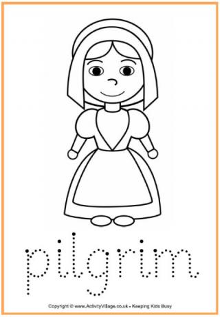 Pilgrim Word Tracing