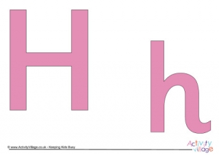 Pink Display Letters