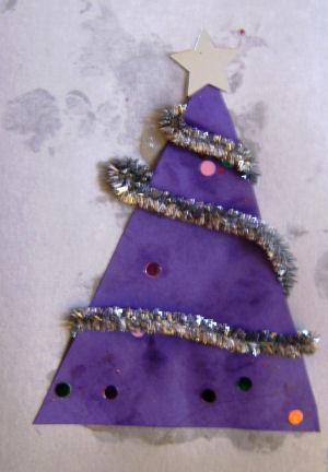 Tinsel Christmas Tree