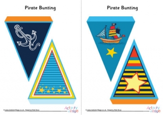 Pirate Bunting - Small