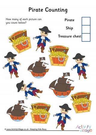 Pirate Counting 3
