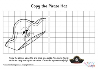 Pirate Hat Grid Copy