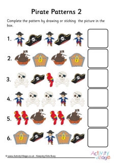 Pirate Maths Worksheets