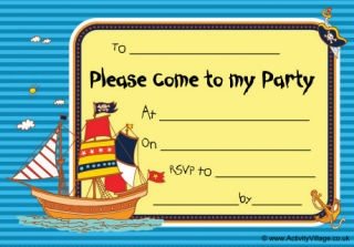 Pirate Party Printables