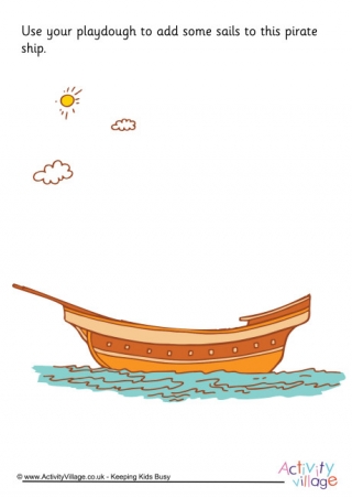 Play doh pirate ship shop