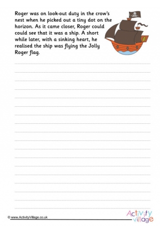 Pirate Ship Story Starter