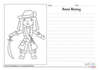 Pirate Worksheets