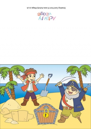 Pirates Scene Card 2