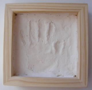 Plaster Handprint Picture