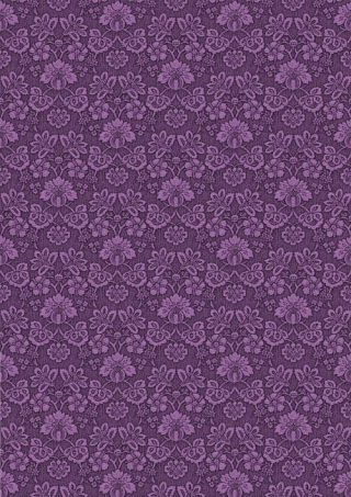 Plum Damask Scrapbook Paper
