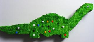 Polystyrene Dinosaur Craft