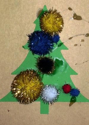 Pompom Christmas Tree