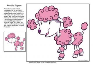 Poodle Jigsaw