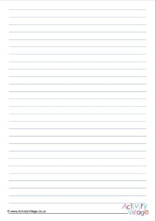 printable lined paper