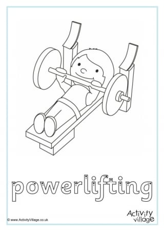 Powerlifting Finger Tracing