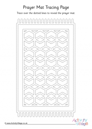 Prayer Mat Tracing Page 2