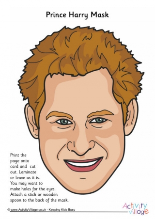 Prince Harry Mask