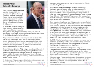 Prince Philip Biography