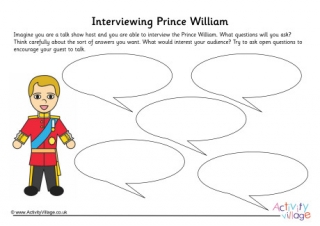 Prince William Interview Worksheet