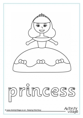 Princess Finger Tracing