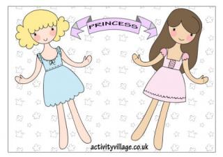 Princess Paper Dolls