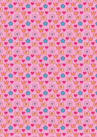 Princess Scrapbook Paper