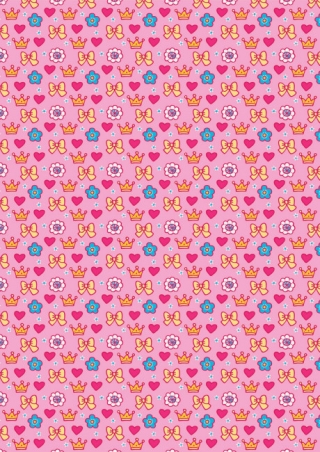Princess Scrapbook Paper