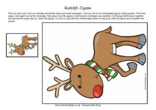 Reindeer Jigsaw 2