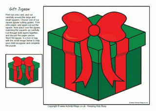 Christmas Present Jigsaw 2