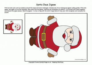 Father Christmas Jigsaw