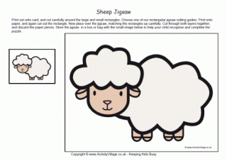 sheep jigsaw