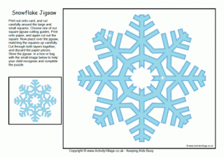 Snowflake Jigsaw