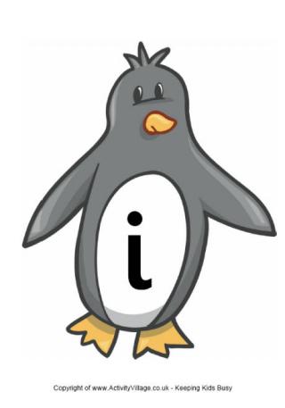 Penguin Alphabet Posters