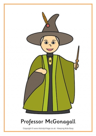 Professor McGonagall Poster