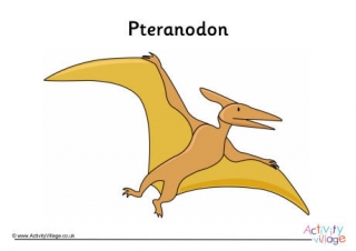 Pteranodon Poster