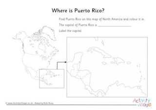 Puerto Rico Location Worksheet