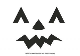 Pumpkin Carving Template 4