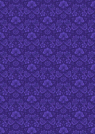Purple Damask Scrapbook Paper