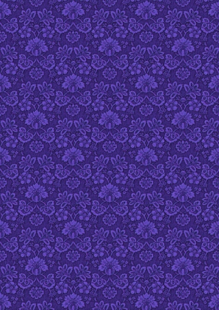 Purple Damask Scrapbook Paper